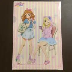 アイカツスタイル 星宮いちご 大空あかり 虹野ゆめ A4 クリアファイル マルイ