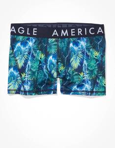 * ラスト2 * AE アメリカンイーグル ボクサーブリーフ トランクス AEO Jungle 4.5” Flex Boxer Brief XXL / Blue *