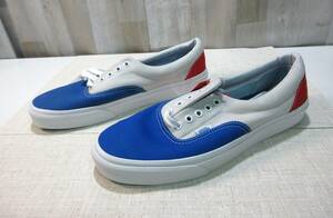 VANS Era(1966) BLUE GREY RED/28.5cm/バンズ/ブルー/US10.5/721277/スニーカー/VNOA38FRMV2