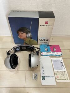 【激レア】ナショナルパナソニック FMステレオヘッドセット RF-60