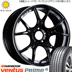 225/50R17 サマータイヤホイールセット アコード etc (HANKOOK K135 & SSR GTX02 5穴 114.3)