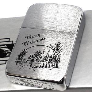 ZIPPO 1941 復刻レプリカ クリスマス ジッポ ライター 1点物 Xmas レア 2002年製 シルバー 絶版 ビンテージ 可愛い 未使用品 珍しい