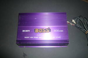 BOSS AUDIO SYSTEM AVA-600TR 600w Max ボス ハイパワーアンプ used