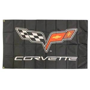 シボレー コルベット 旗 FLAG フラッグ タペストリー CHEVROLET CORVETTE アメリカン雑貨