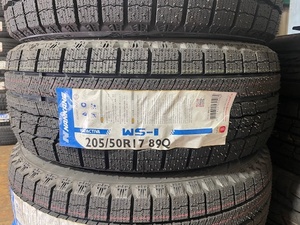 年度落ち新品スタッドレス　1本　205/50R17　ナンカン　WS-1