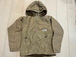  THE NORTH FACE ノースフェイス　130 ベージュ　ジャケット　アウター　キッズ　アウトドア