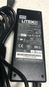 中古LITE-ON/ライトン ノート用ACアダプタ DC15V-5A 動作保証 PA-1750-07 SHZ058