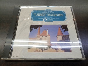 CD / BIZET　ビゼー　　“ CARMEN ” HIGHLIGHTS / 中古