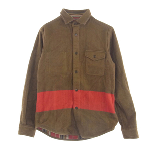 Nigel Cabourn ナイジェルケーボン 8039-00-10010 BLANKET REVERSIBLE FLANNEL SHIRT ブランケット リバーシブル 長袖 シャツ 【中古】