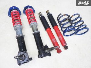 社外 AE86 レビン トレノ Hachiroku 車高調 1台分 F:フルタップ ピロ + RS-R Ti2000バネ R:TOKICO ショック + TRD スプリング 棚18-4