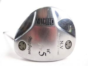 全商品SALE中!! MacGregor マグレガー MACTEC N.V マックテック フェアウェイウッド 5W 18 純正 シャフト R　H274