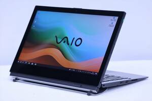 1円～ LTE Office2019 12.5FHD液晶2-in-1タブレットPC VAIO Pro PA VJPA11C11N m3-8100Y RAM8Ｇ SSD128G Win10