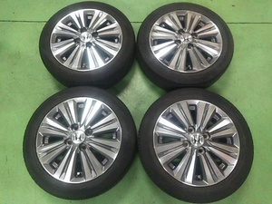 ホンダ純正 JC1 ライフ 14×4.5J 4H PCD100 +45 ・ ダンロップ 165/55R14 4本SET (H24121) 