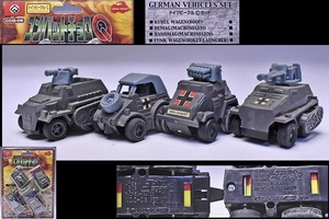 【コンバット チョロＱ】★ドイツビーグル・C★1999年度版 初回仕様★COMBAT CHOROQ★GERMAN VEHICLES SET★CCQ-06★