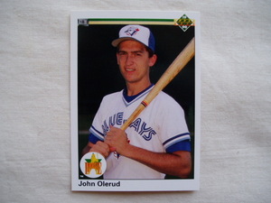 RC☆ジョン・オルルド【John Olerud】■UPPER DECK 1990 トロントブルージェイズ ルーキーカード ROOKIE 