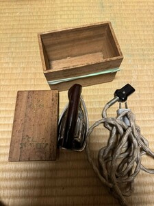 浦0709 ベビーアイロン　ナシナル　N1-17 中古 レア