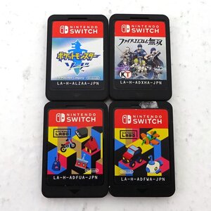 ★中古★Nintendo Switch ポケモン/ファイアーエムブレム無双など ソフトのみ ROMのみ 計4本セット (ニンテンドースイッチ)★【GM646】