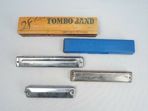 1N240325　ハーモニカ 5点 まとめ Tombo Harmonica YAMAHA Butterfly 現状品/ジャンク品