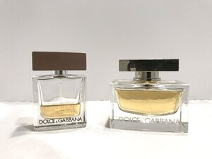 ■【YS-1】 香水 ■ ドルチェ＆ガッバーナ D&G ■ ロー ザ ワン EDT 75ml フォーメン EDT 30ml ■ 2点セット まとめ 【同梱可能商品】■D