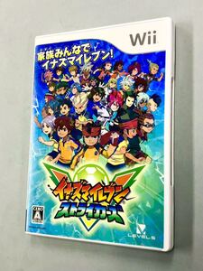 即決！チラシ付！Wii「イナズマイレブンストライカーズ 」送料込！