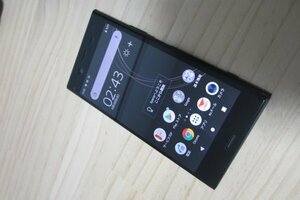 au SONY Xperia XZ1 SOV36 ブラック　64GB SIMロック解除済 〇判定 初期化済み