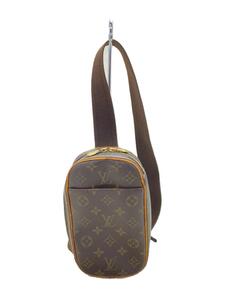 LOUIS VUITTON◆ポシェット・ガンジュ_モノグラム・キャンバス_BRW/PVC/BRW/モノグラム