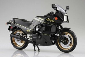 アオシマ 完成品バイク 1/12 KAWASAKI GPz900R 黒/金