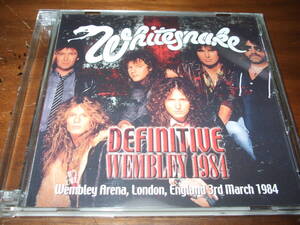 WHITESNAKE《 Definitive Wembley 84 》★ライブ２枚組