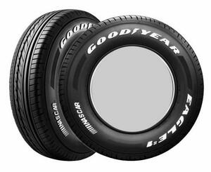 ◆2本送料込38,000円~　グッドイヤー215/65R16 109/107R ナスカー ナンバー1 ホワイトレター ハイエース キャラバン ＃1NASCAR @