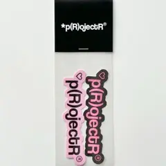 *p(R)ojectR® Heart Logo Sticker ステッカー