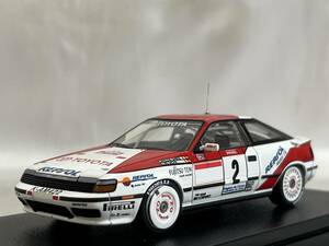 HPI 1/43 トヨタ セリカ GT-Four 1991 ツール・ド・コルス 優勝 カルロス・サインツ　 