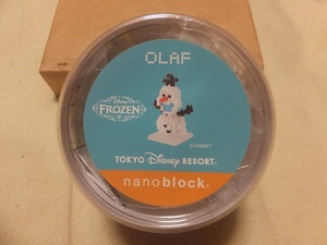 未開封未使用　TOKYO Disney RESORT ナノブロック　オラフ