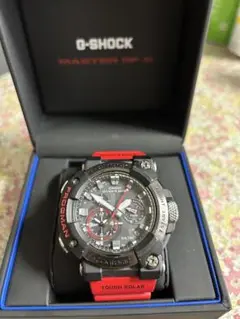 希少！G-SHOCK アナログFROGMAN 黒/赤