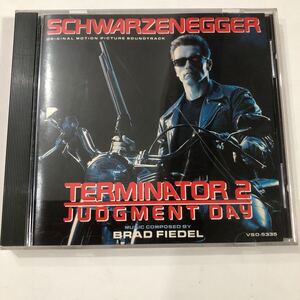 ● 初版 1991年 CD ターミネーター2 オリジナル・サウンドトラック 音楽 ブラッド・フィーデル / 海外 映画 洋画 サントラ SLCS-7073