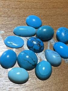 送料無料♪ high-gradeターコイズ　訳あり おまとめ k 4 天然トルコ石　ルース　turco turquoise jewelry インディアンジュエリー