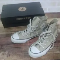 A0134【CONVERSE】ALLSTAR SPT HI ベージュ（22.5）