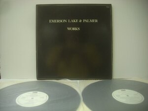 ■ 輸入UK盤 ダブルジャケ 2LP 　EMERSON LAKE & PALMER　/ WORKS VOLUME 1 エマーソンレイク&パーマー ATLANTIC RECORDS K80009 ◇r60708