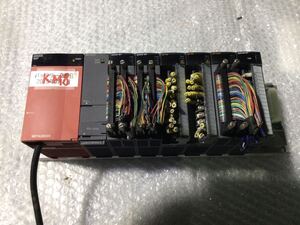 [Km8] MITSUBISHI MELSEC Q62P/ Q01CPU/ QX42-S1 2つ/ QY10 2つ/ QY42P/ QX48Y57 (動作保証)