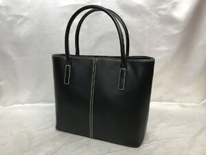 lianca CENTRAL リアンカ GENUINE LEATHER レザーハンドバッグ カバン 鞄 保存袋付き ブラック