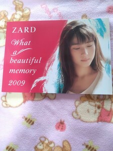 ZARD What a beautiful memory 2009 (追悼ライブ)パンフレット表紙含め20枚。約21cm30cm 会場限定品。