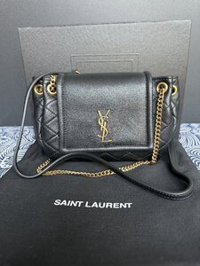 SAINT LAURENT イヴ サンローラン YSL nolita ハンドバッグ ショルダーバッグ ブラック ミニ