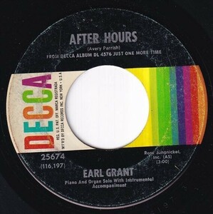 Earl Grant - Stand By Me / After Hours (B) SF-N323