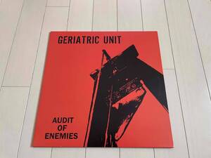 ★Geriatric Unit『Audit Of Enemies』12LP★ripcord/poison idea/stupids/hardcore/thrash