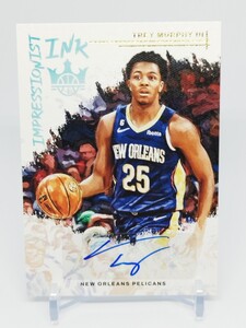 【75シリ】トレイ・マーフィー3世 2022-23 COURT KINGS NBA Trey Murphy III IMPRESSIONIST INK AUTO ペリカンズ