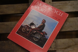 B0031　「MOTOR CYCLE SPORT」　ヴィンテージバイク　英国車　古本　1970年代雑誌　ヴィンテージ　 旧車　当時物　ビンテージ　オートバイ