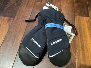 ★ SALOMON サロモン PROPELLER MITTEN GTX U ROASTED CASHEW/R LC1900200 スノーグローブ ゴアテックス 手袋 sizeL ブラック 新品未使用