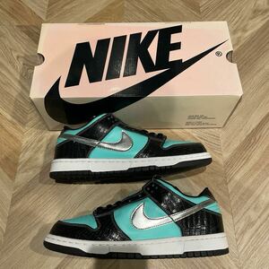  ▲未使用 保管品 ▲ SB DUNK LOW DIAMOND SUPPIL CO. TIFFANY 304292-402 スニーカー ▲US9 27cm▲ ローカット 正規品