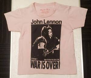 ヴィンテージ　ジョン・レノン　WAR IS OVER Tシャツ