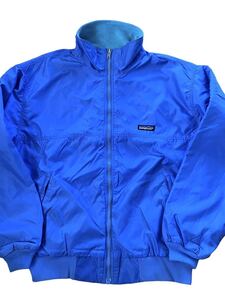 ★★★vintage us製 patagonia パタゴニア シェルドシンチラジャケット サイズＳ 青★★★