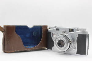 【返品保証】 コニカ KONICA II B Hexar 50mm F3.5 レンジファインダー カメラ s8311